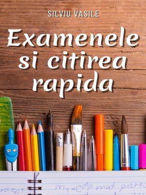 cover image of Examenele si citirea rapida